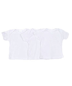Lap Collar T-Shirts 3-Pack by Jollie Bebe in White