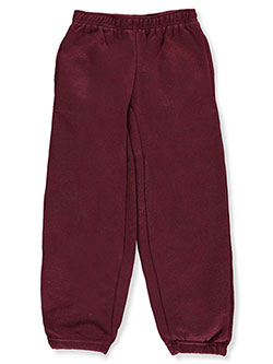 burgundy sweatpants