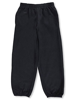 Boys' Sweatpants by Premium Authentic Schoolwear in black, burgundy, gray, green and navy - $13.00
