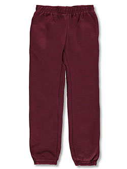 Premium Authentic Schoolwear Boys' Sweatpants by Premium Athletic Schoolwear in Burgundy - $11.99