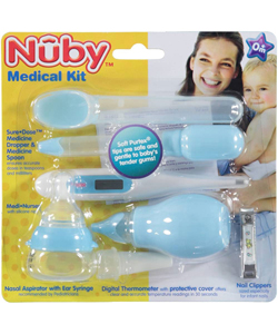 7-Piece Medical Kit by Nuby in Blue - Health Care