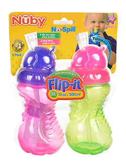 Flip-It Sippers 2-Pack by Nuby in Turquoise/multi, Infants