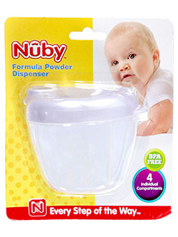 Formula Powder Dispenser by Nuby in blue and purple