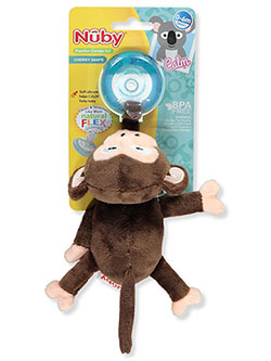 Pacifier Combo Set by Nuby in Brown