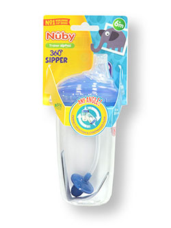 360 Straw Sipper Cup by Nuby in Blue