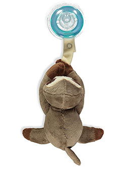 Sloth Plush Toy Pacifier by Nuby in Brown - Pacifiers