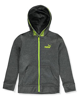 Quad Seven Little Boys Hook-and-Loop Kangaroo Hoodie