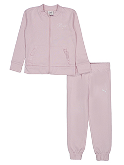 Girls' Puma Track Jacket and Jogger Set