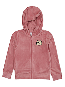 Puma Girls' Classic Full-Zip Logo Hoodie