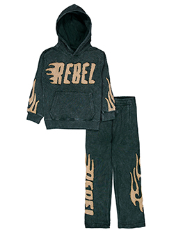Boys' Rebel Minds Graphic Hoodie and Sweatpants Set