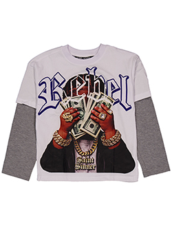 BOYS' Rebel Minds Long-Sleeve Graphic Tee