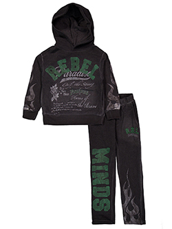Boys' Rebel Minds Graphic Hoodie and Sweatpants Set