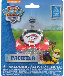 "Marshall" Pacifier by Paw Patrol in Red