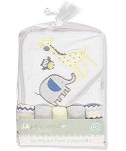 Baby Boys' 6-Piece Bath Set by Petite L'amour in White/multi