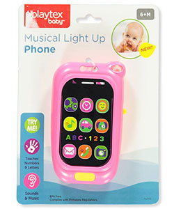 Baby Musical Light-Up Phone by Playtex in Royal blue