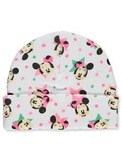Minnie Mouse Baby Boys' Star Print Cap by Disney in Pink