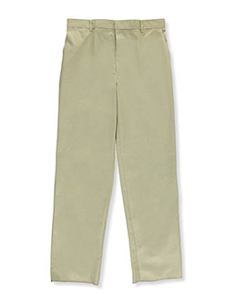 Boys' Pleated Pants by Rifle/Kaynee in khaki and navy
