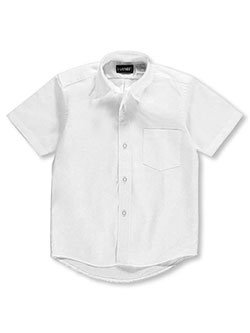 Unisex' S/S Button-Down Shirt by Rifle/Kaynee in White