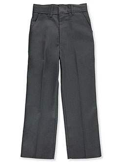 Little Boys' Flat Front Pants by Rifle in Gray