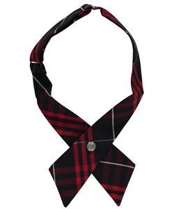 Crisscross Neck Tie in black, burgundy, red/white/navy and more