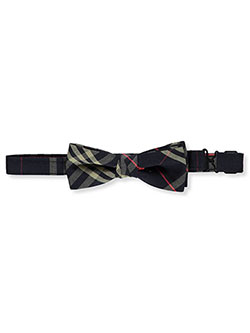 BANDED BOW TIE by Broome in Plaid #1c