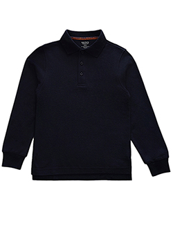 Smith's American Boys' Long Sleeve Pique Polo