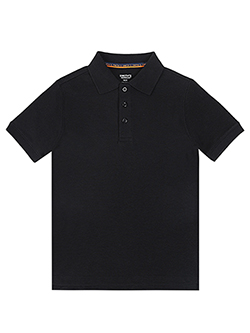 Smith's American Boys' Short Sleeve Interlock Polo Shirt
