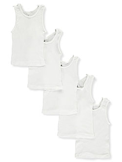 LotusComfort Premium 4 Pack Super Soft Boys Girls Unisex Tagless Toddler Baby Tank Top Undershirts