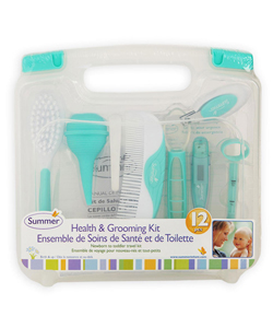 12-Piece Health & Grooming Kit by Summer Infant in Blue