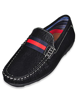 boys black loafers