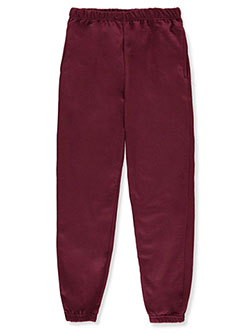 children's maroon jogging bottoms