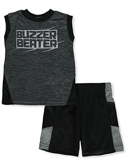Pro Athlete Boys Dribble 2-Piece Shorts Set Outfit