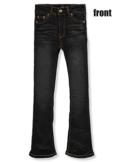 True Religion Girls' High Rise Flare Jeans