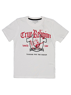 True Religion Boys' World Tour Graphic Tee