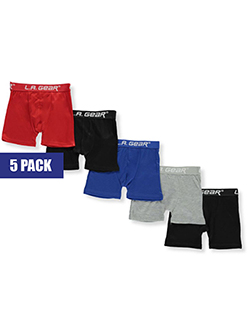 Boys' 5-Pack Boxer Briefs by V Sport in Multi