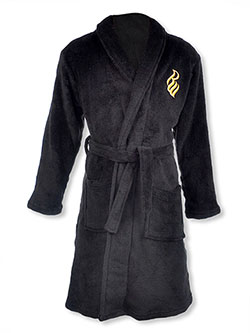 Boys' Plush Robe by Rocawear in black, navy and red