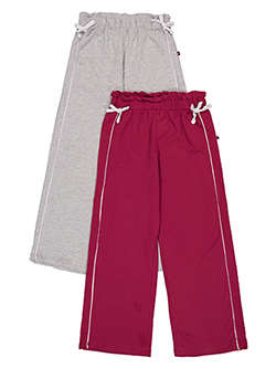 Limited Too Girls' Wide-Leg Sweat Pants Two-Pack Set