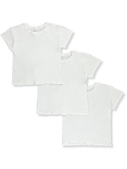 Boys' Tagless Cotton 3-Pack T-Shirts by Head in White - $13.00