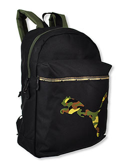 Backpack by Puma in Black/camo, School Uniforms