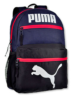 Meridan Backpack by Puma in gray multi and navy