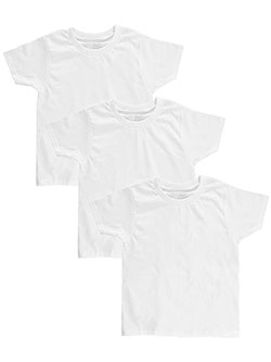 Big Boys' 3-Pack T-Shirts by Fruit of the Loom in White, Sizes 8-20