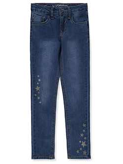 Girls' Skinny Star Jeans by Vigoss in Blue