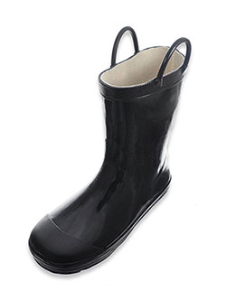 Boys' Rain Boots by Shoe Shox in Black