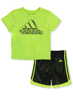 boys adidas short set