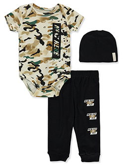 Mon Petit Baby Girls' 3-Piece Queen Leggings Set Outfit