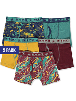 Beverly Hills Polo Club Boys' 7-Pack Boxer Briefs