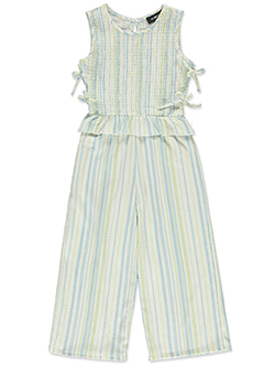 Amy Beyer Striped Tie-Side Jumpsuit