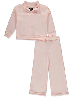 Bebe Girls' Quarter-Zip Sweatshirt and Pants Set