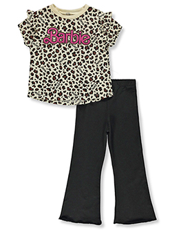 Barbie Girls' 2-Piece Shorts Set Outfit