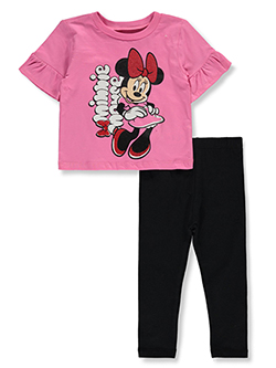Disney Minnie Mouse Baby Girls' 2-Piece Leggings Set Outfit